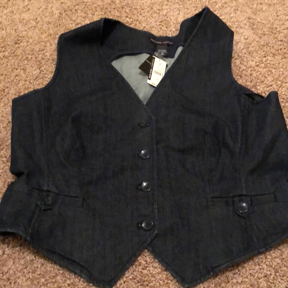 BNWT Size 18 denim vest